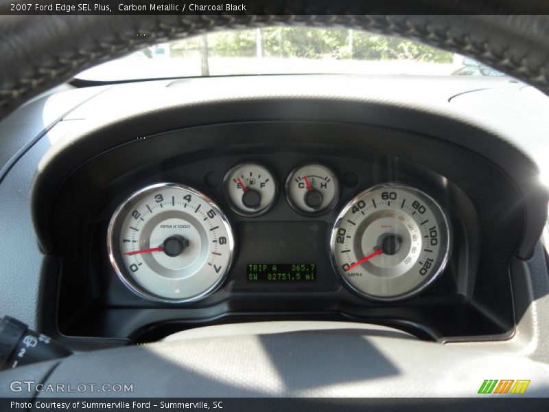 Carbon Metallic / Charcoal Black 2007 Ford Edge SEL Plus