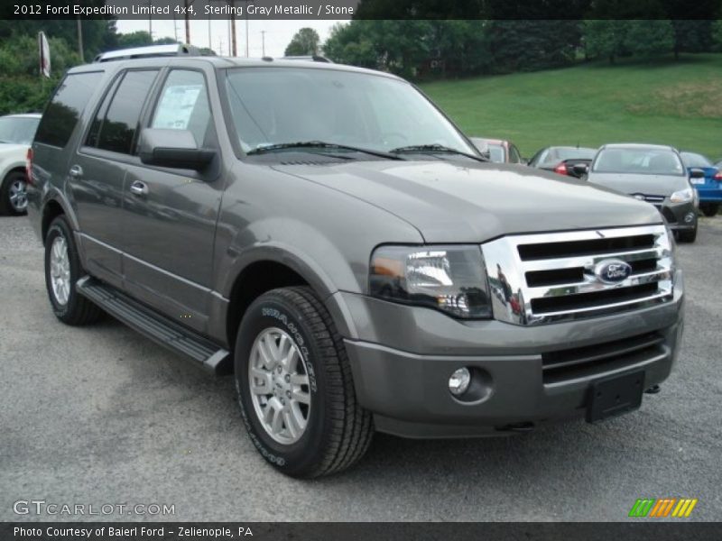 Sterling Gray Metallic / Stone 2012 Ford Expedition Limited 4x4