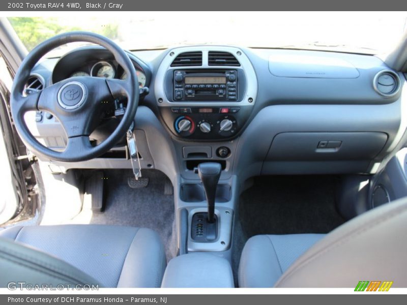 Black / Gray 2002 Toyota RAV4 4WD