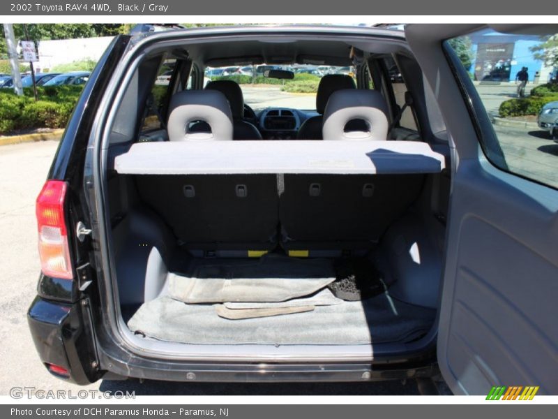 Black / Gray 2002 Toyota RAV4 4WD