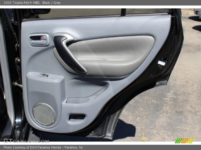 Black / Gray 2002 Toyota RAV4 4WD