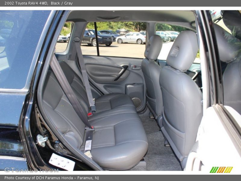 Black / Gray 2002 Toyota RAV4 4WD
