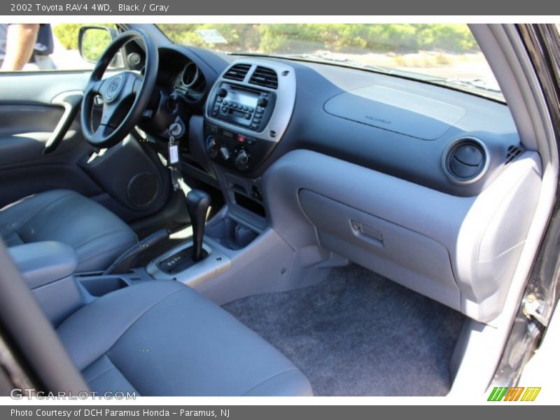 Black / Gray 2002 Toyota RAV4 4WD