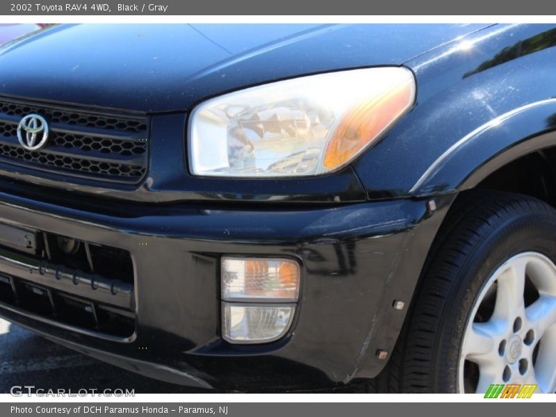 Black / Gray 2002 Toyota RAV4 4WD