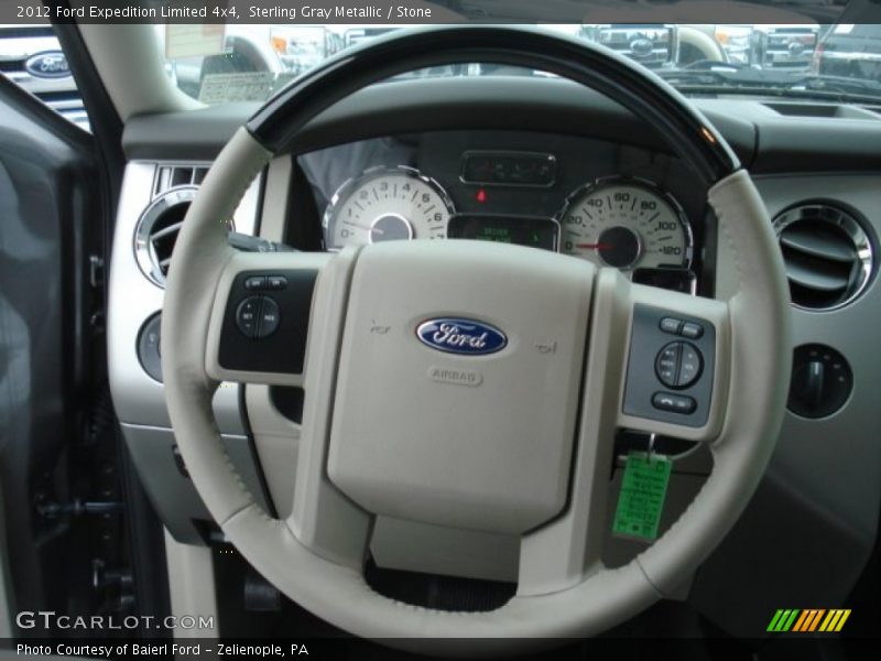 Sterling Gray Metallic / Stone 2012 Ford Expedition Limited 4x4