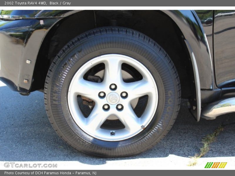 Black / Gray 2002 Toyota RAV4 4WD