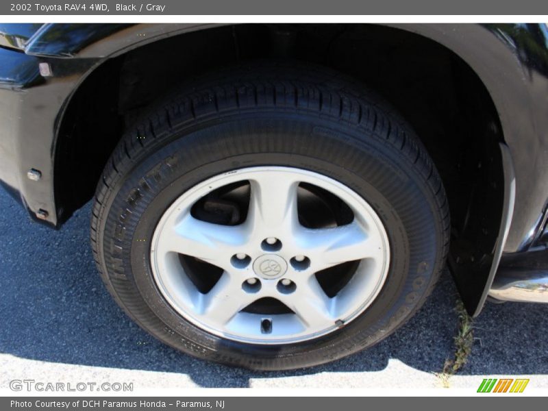 Black / Gray 2002 Toyota RAV4 4WD