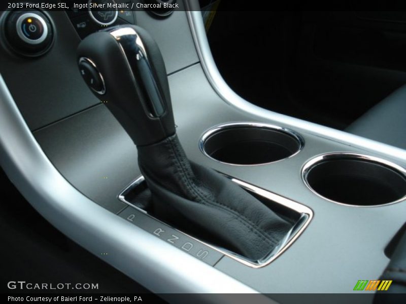 Ingot Silver Metallic / Charcoal Black 2013 Ford Edge SEL