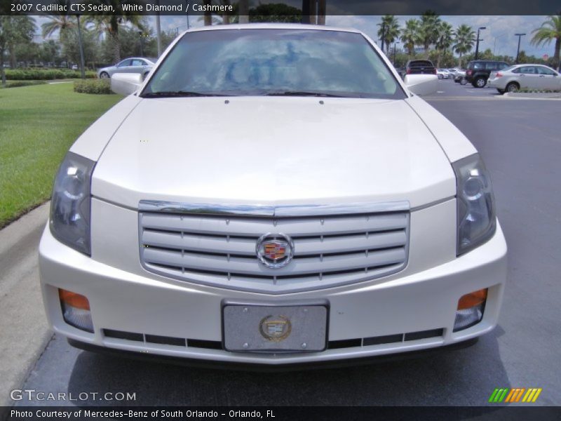 White Diamond / Cashmere 2007 Cadillac CTS Sedan
