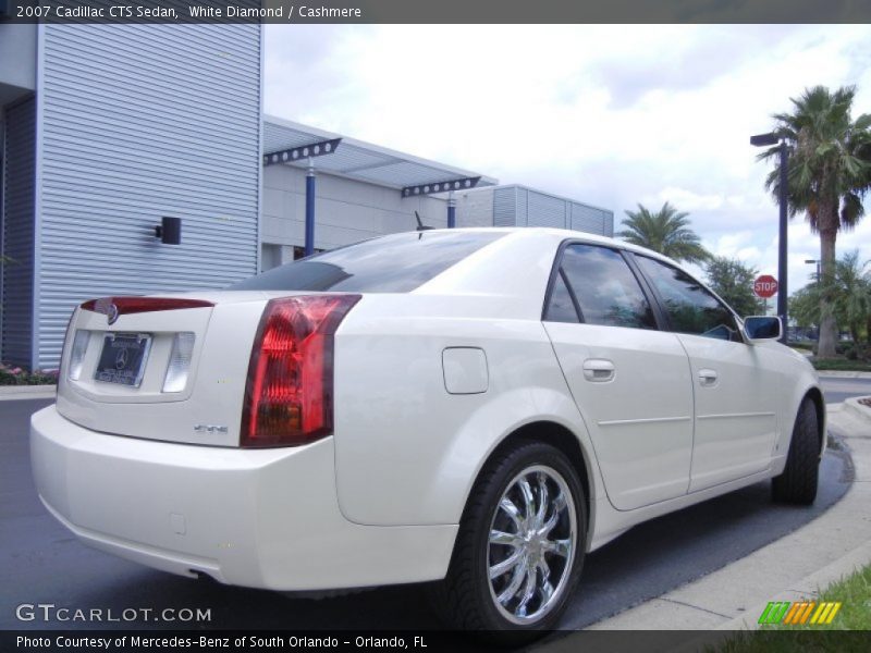 White Diamond / Cashmere 2007 Cadillac CTS Sedan