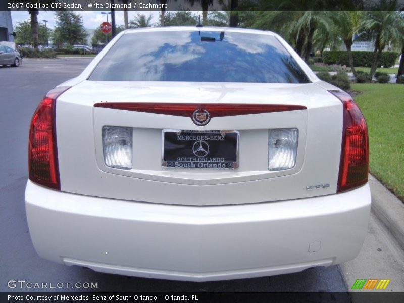 White Diamond / Cashmere 2007 Cadillac CTS Sedan