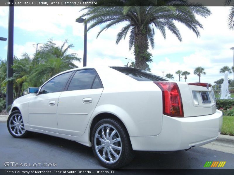 White Diamond / Cashmere 2007 Cadillac CTS Sedan