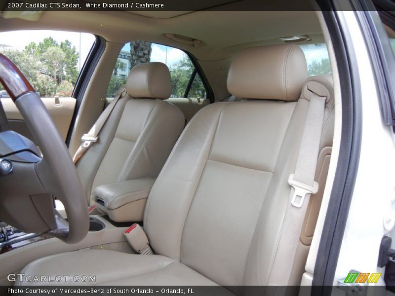 White Diamond / Cashmere 2007 Cadillac CTS Sedan