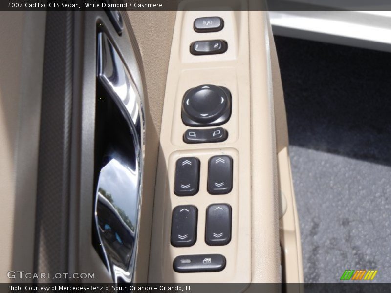 White Diamond / Cashmere 2007 Cadillac CTS Sedan