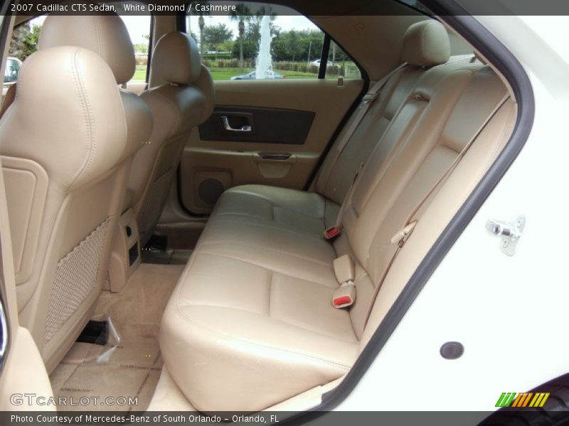 White Diamond / Cashmere 2007 Cadillac CTS Sedan