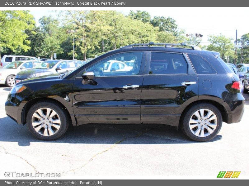 Crystal Black Pearl / Ebony 2010 Acura RDX SH-AWD Technology