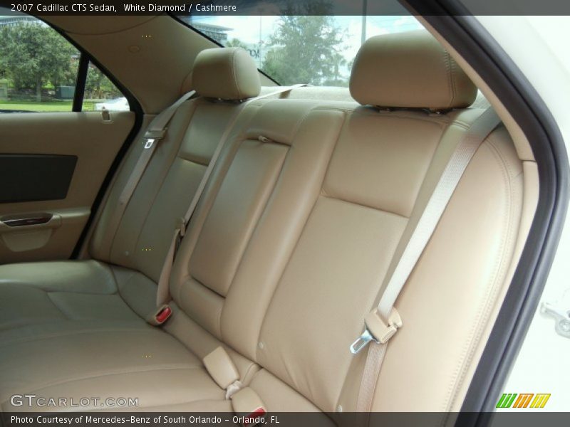 White Diamond / Cashmere 2007 Cadillac CTS Sedan