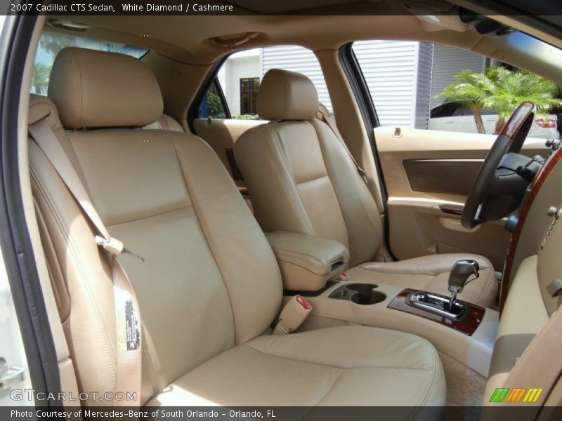White Diamond / Cashmere 2007 Cadillac CTS Sedan
