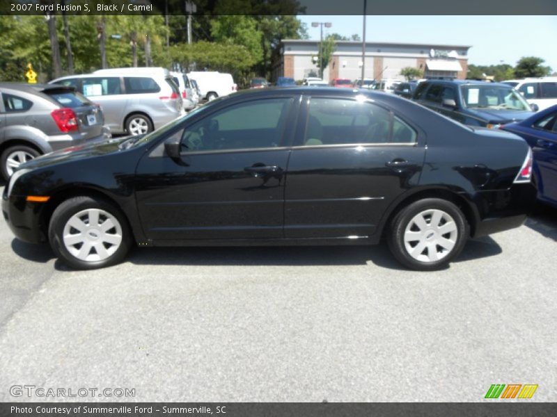 Black / Camel 2007 Ford Fusion S