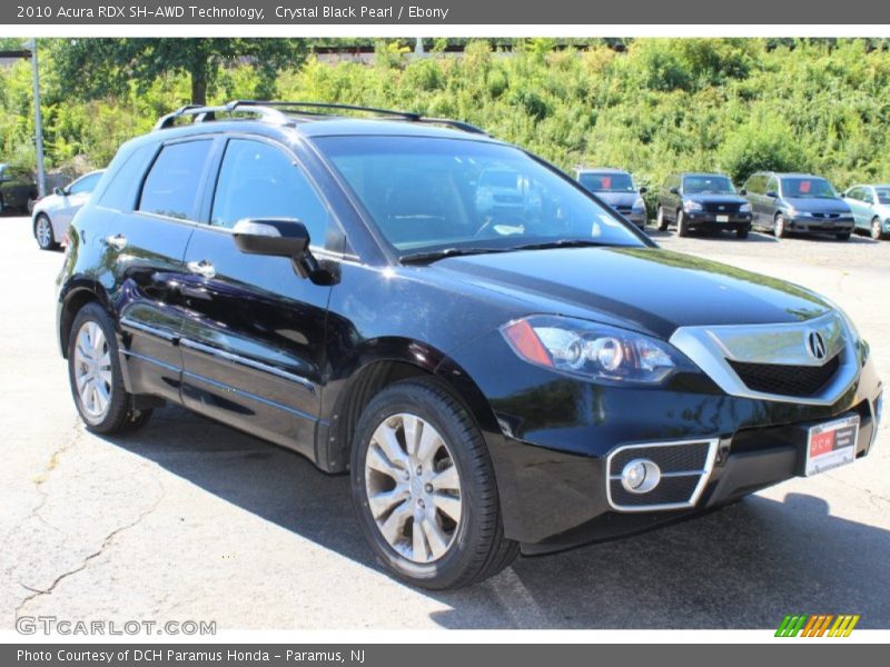 Crystal Black Pearl / Ebony 2010 Acura RDX SH-AWD Technology