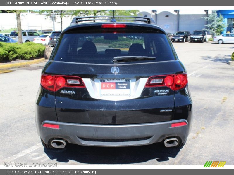 Crystal Black Pearl / Ebony 2010 Acura RDX SH-AWD Technology