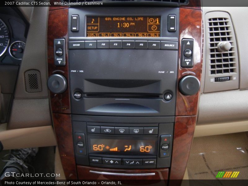 White Diamond / Cashmere 2007 Cadillac CTS Sedan