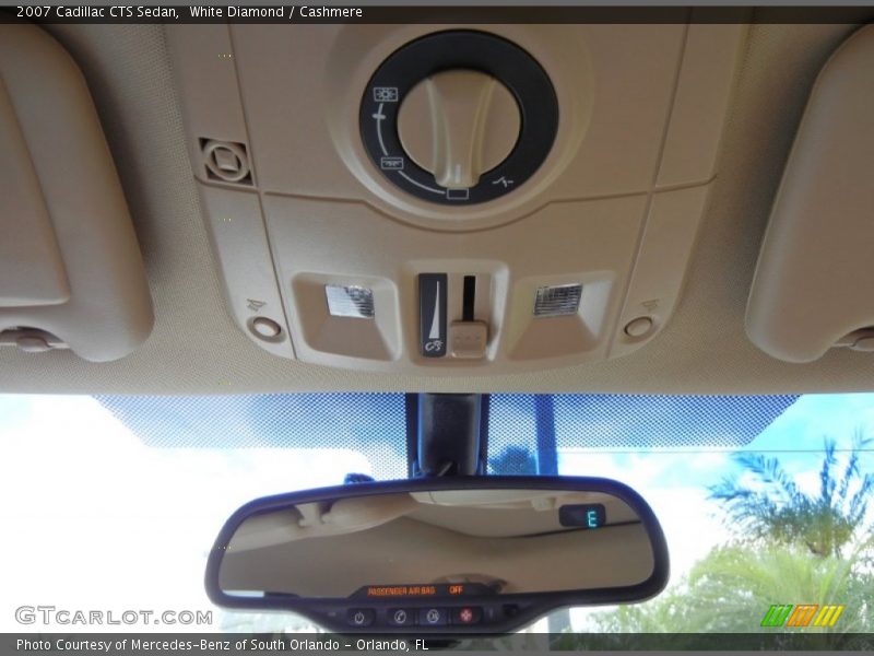 White Diamond / Cashmere 2007 Cadillac CTS Sedan