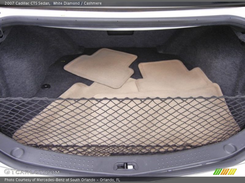 White Diamond / Cashmere 2007 Cadillac CTS Sedan