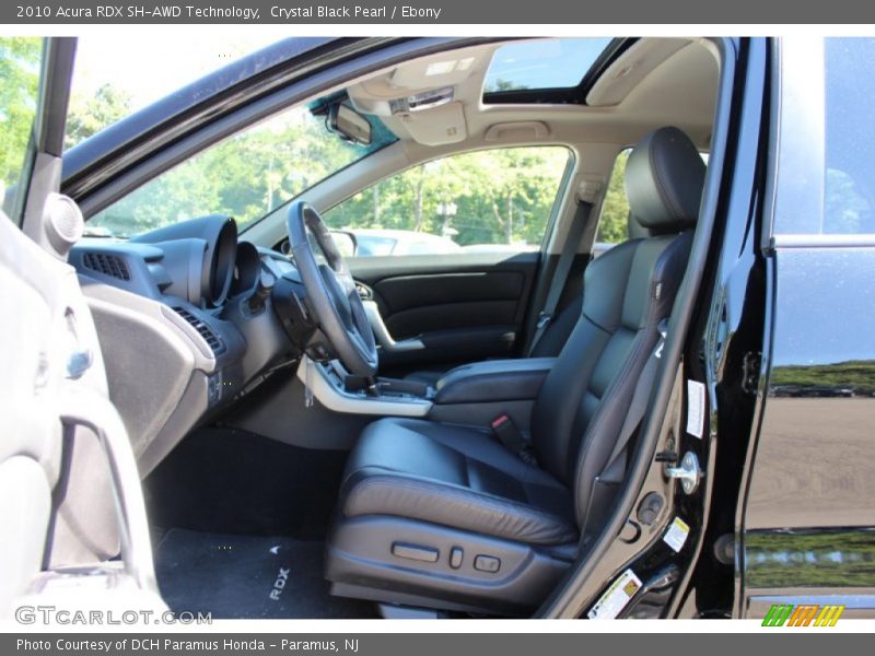 Crystal Black Pearl / Ebony 2010 Acura RDX SH-AWD Technology