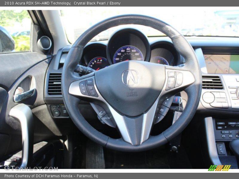 Crystal Black Pearl / Ebony 2010 Acura RDX SH-AWD Technology