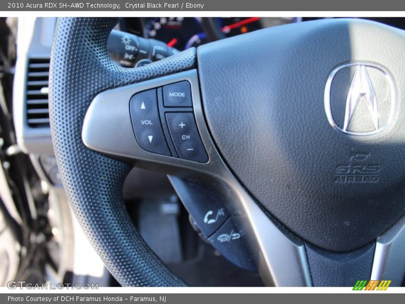 Crystal Black Pearl / Ebony 2010 Acura RDX SH-AWD Technology