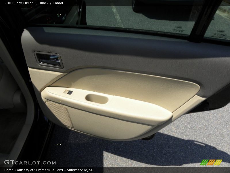 Black / Camel 2007 Ford Fusion S