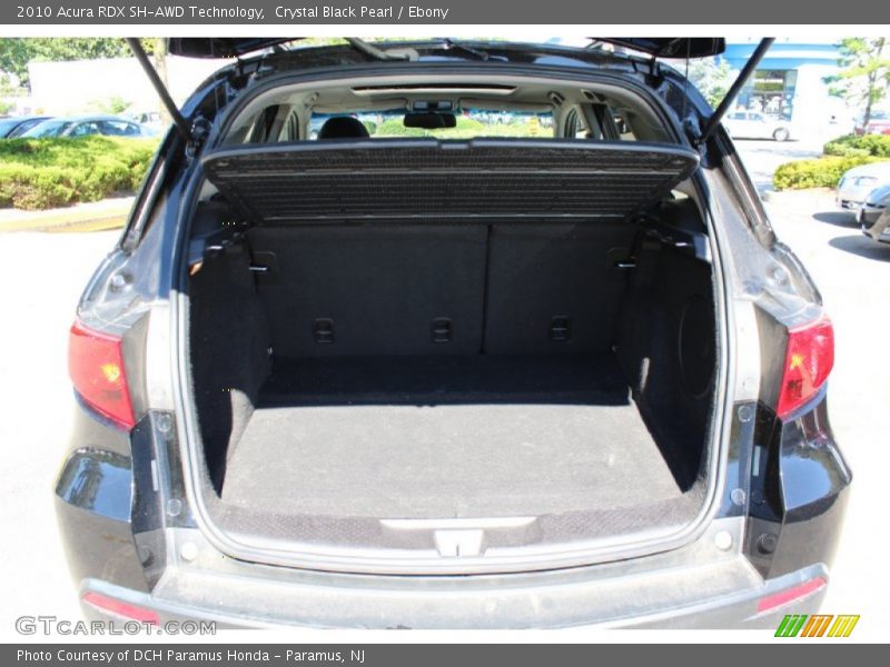 Crystal Black Pearl / Ebony 2010 Acura RDX SH-AWD Technology