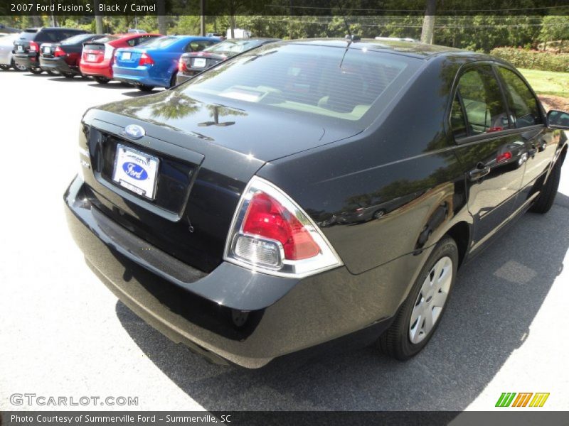 Black / Camel 2007 Ford Fusion S