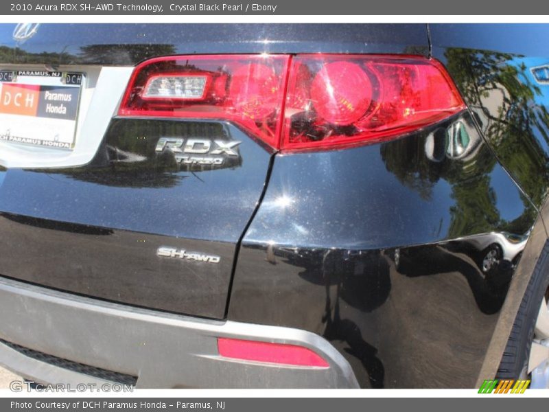 Crystal Black Pearl / Ebony 2010 Acura RDX SH-AWD Technology