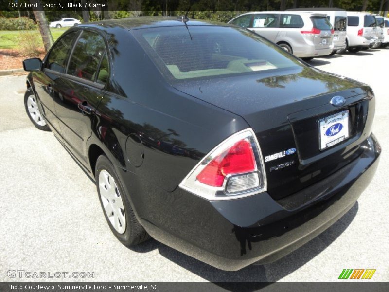 Black / Camel 2007 Ford Fusion S