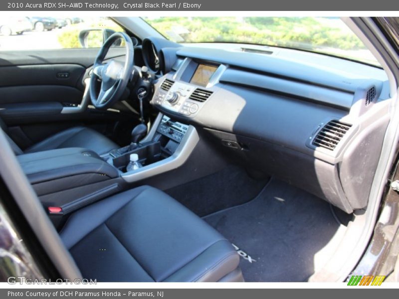Crystal Black Pearl / Ebony 2010 Acura RDX SH-AWD Technology