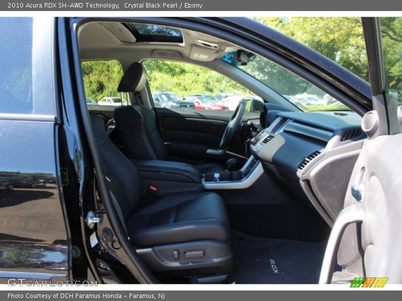 Crystal Black Pearl / Ebony 2010 Acura RDX SH-AWD Technology