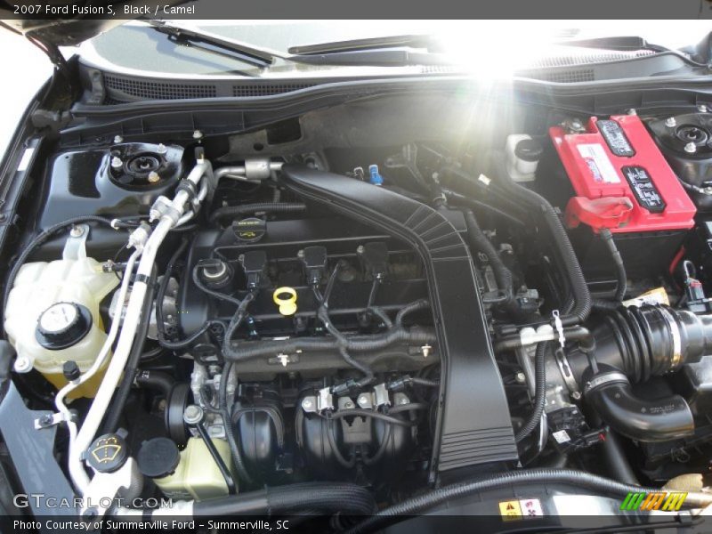 Black / Camel 2007 Ford Fusion S