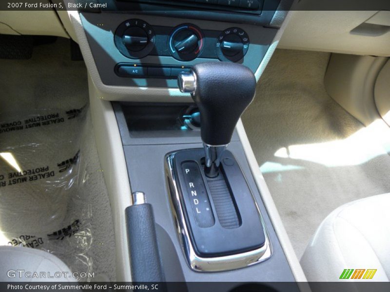 Black / Camel 2007 Ford Fusion S