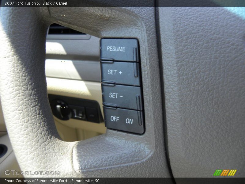Black / Camel 2007 Ford Fusion S