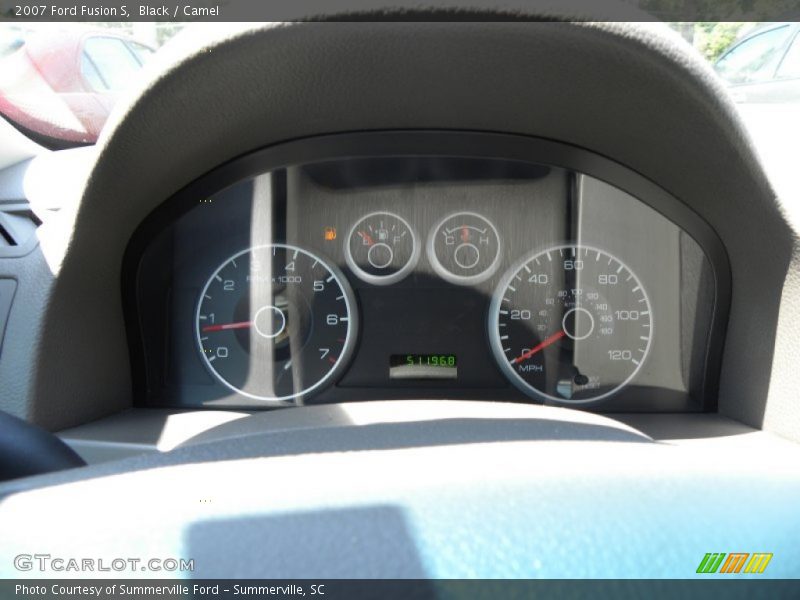 Black / Camel 2007 Ford Fusion S