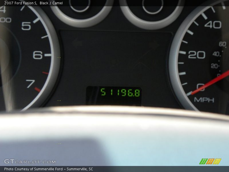 Black / Camel 2007 Ford Fusion S