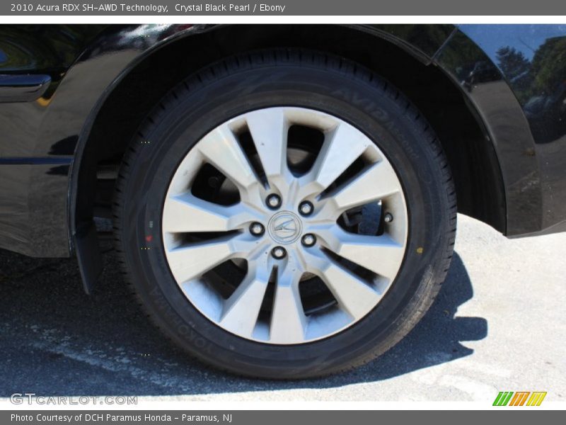 Crystal Black Pearl / Ebony 2010 Acura RDX SH-AWD Technology