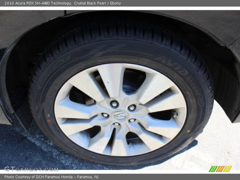 Crystal Black Pearl / Ebony 2010 Acura RDX SH-AWD Technology
