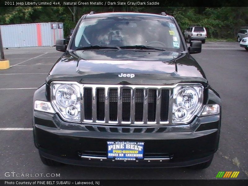 Natural Green Metallic / Dark Slate Gray/Dark Saddle 2011 Jeep Liberty Limited 4x4