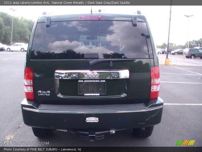 Natural Green Metallic / Dark Slate Gray/Dark Saddle 2011 Jeep Liberty Limited 4x4