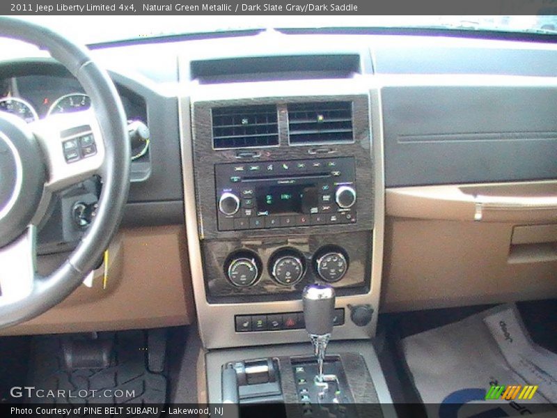 Natural Green Metallic / Dark Slate Gray/Dark Saddle 2011 Jeep Liberty Limited 4x4