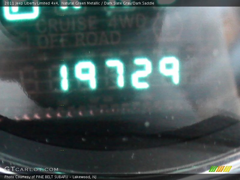 Natural Green Metallic / Dark Slate Gray/Dark Saddle 2011 Jeep Liberty Limited 4x4