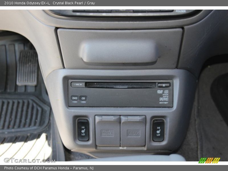Crystal Black Pearl / Gray 2010 Honda Odyssey EX-L